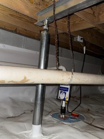 Crawlspace Transformation in Brunswick, GA