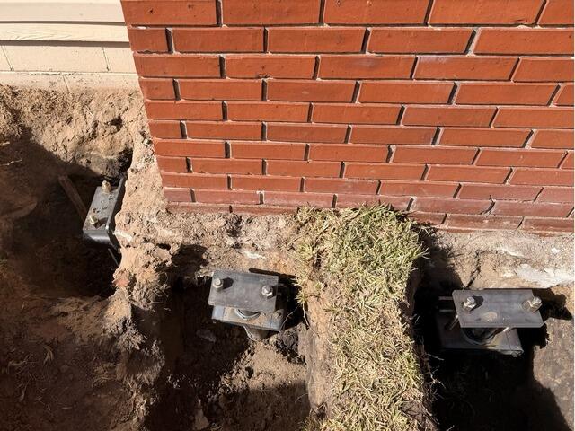 Chimney Stabilized in Oxford, GA - After Photo