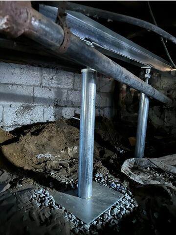 Sagging Floor Stabilized in Wadley, GA - After Photo