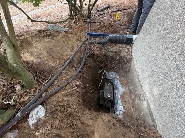 Push Pier installed on Hilton Head Island, SC - After Photo