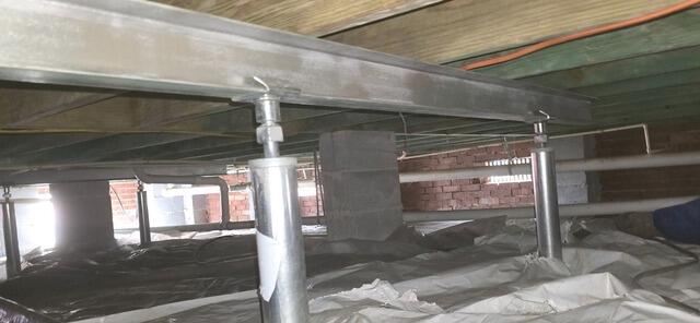 Failing Supports Permanently Repaired in Swainsboro, GA