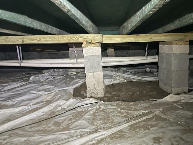 Failing Supports Permanently Repaired in Swainsboro, GA