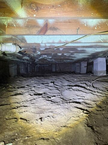 Crawlspace Transformation in Okatie, SC