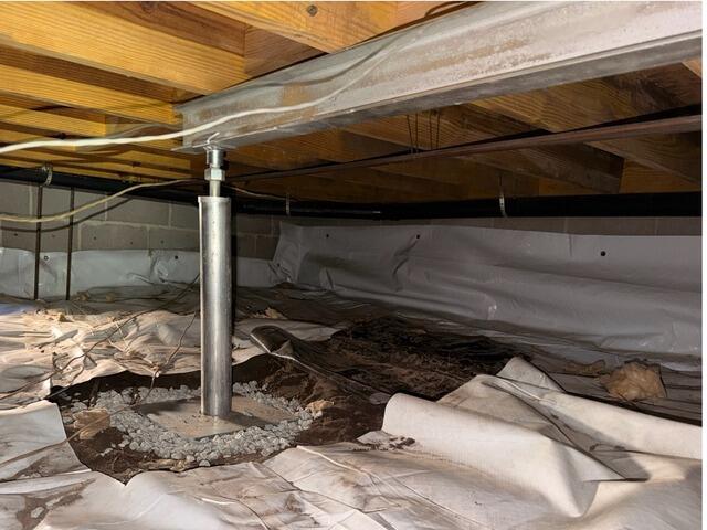 Unstable Floor Secured on Hilton Head Island, SC - After Photo