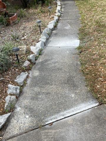 Sidewalk Repair in Brunswick, GA - After Photo