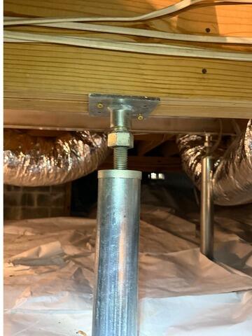 Main Beam Stabilized in Peachtree City, GA - After Photo