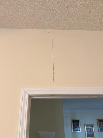 Main Beam Stabilized in Milledgeville, GA - Before Photo