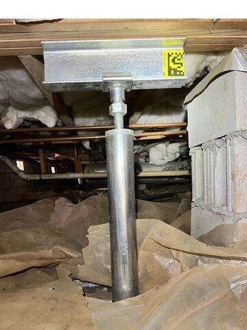 Main Beam Stabilized in Milledgeville, GA - After Photo