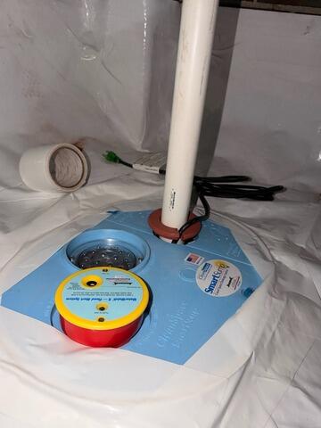 Sump Pump System installed in Yemassee, SC