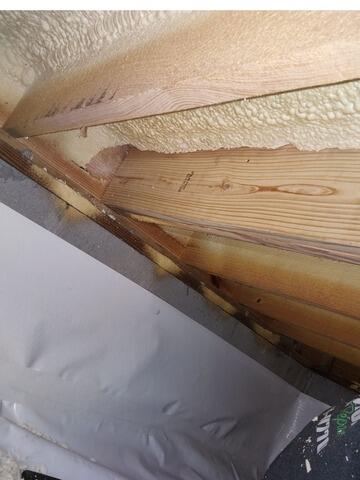 Cracked Floor Joist Replaced in Beaufort, SC