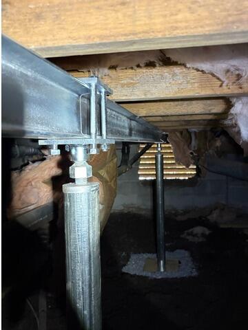 Weakened Floors Fortified on Hilton Head Island, SC - After Photo