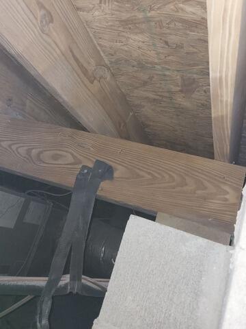 Floor Joist Mold Blasted Away in Musella, GA