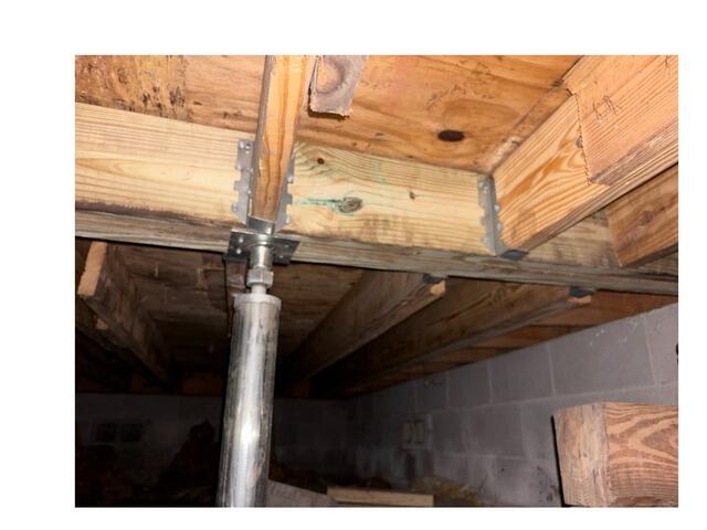 Main Beam Repair in Conjunction with Floor Stability in Guyton, GA
