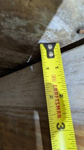 Separated Floor Joist Supported in Mount Pleasant, SC