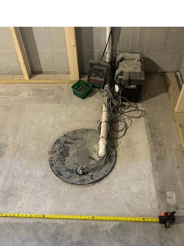 SuperSump Plus Upgrade on Daniel Island, SC - Before Photo