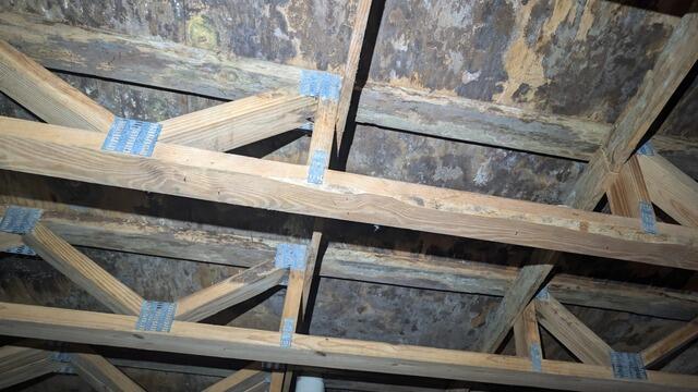 NuWood Flooring System Istalled on Johns Island, SC - Before Photo
