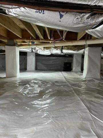 Crawl Space Saved By a CleanSpace Encapsulation in Concord, GA - After Photo