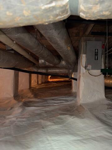 Crawl Space Fully Protected in Kathleen, GA - After Photo