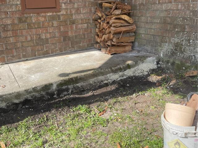 Void Under Front Porch is Filled in Rincon, GA - After Photo