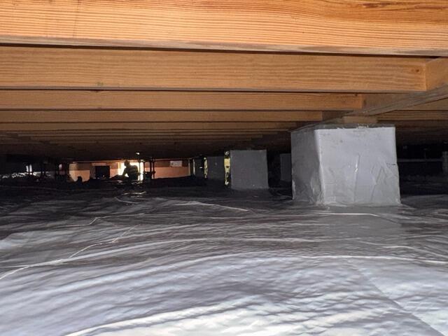 Dirt Crawl Space Encapsulated in Richmond Hill, GA - After Photo