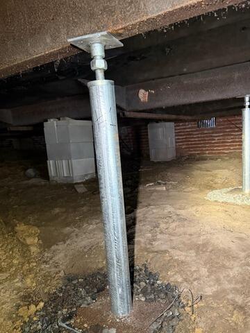 Sagging Floor Cause Found and Fixed in Rutledge, GA - After Photo