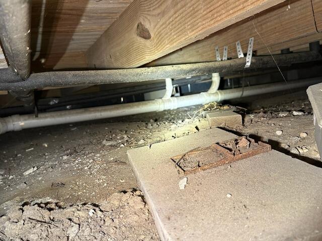 Adding Protection and Support to a Crawl Space Newington, GA - Before Photo