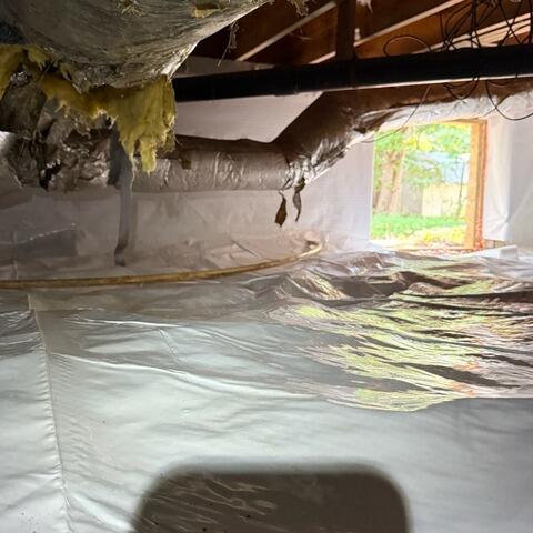 Crawl Space Transformation Stockbridge, GA - After Photo