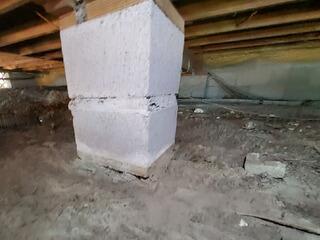 Ceiling-to-Wall Gap Indicates a Foundation Issue in Okatie, SC