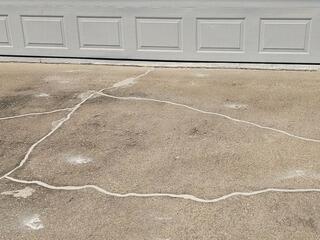 Sunk Driveway Restored in Richmond Hill, GA