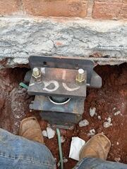 Steel Pier System Stabilizes Foundation in McDonough