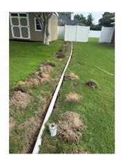 Diverting Water Away From Home in Rincon, GA