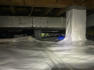 Crawlspace Transformation in Garnett, SC