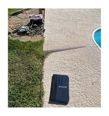 Restoring a Sinking Concrete Pool Deck with PolyLevel in Lyons, GA