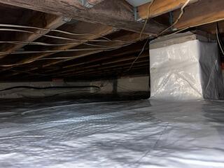 Crawlspace Transformation in Garfield, GA