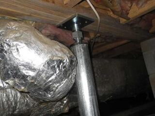 Floors Permanently Stabilized in Adrian, GA