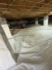 Crawlspace Transformation in Manchester, GA