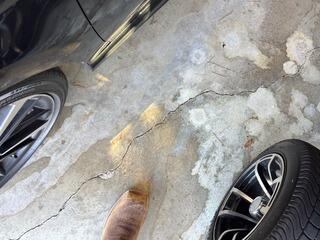 Cracked Garage in Cataula, GA Fixed
