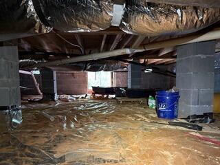 Crawl Space Saved By a CleanSpace Encapsulation in Concord, GA