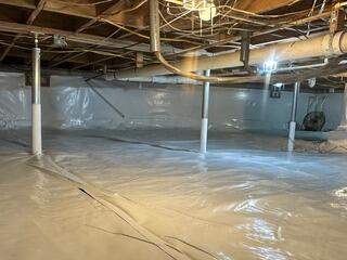Crawlspace Transformation in Pine Mountain Valley, GA