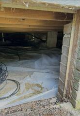 Crawl Space Encapsulation Eliminates Excess Moisture in Varnville, GA