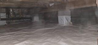 Total Crawl Space Transformation in Jamestown, SC
