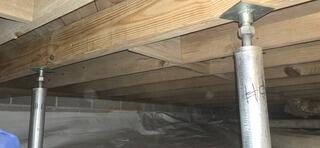 Sagging Floors Eliminated in Folly Beach, SC
