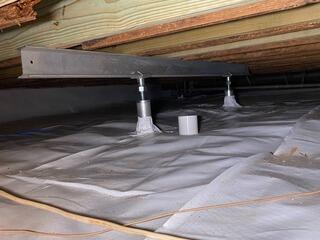 Sagging Floors and Excess Moisture Eliminated in Reevesville, SC