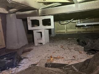 Sagging Floors Eliminated in Lodge, SC