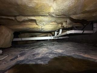 Total Crawl Space Transformation in Smoaks, SC