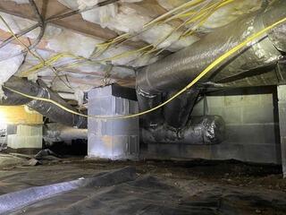 Total Crawl Space Transformation in Greeleyville, SC