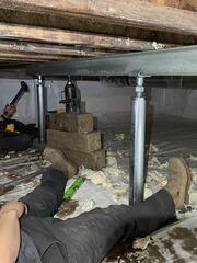 Sagging Floors Eliminated in Kingstree, SC