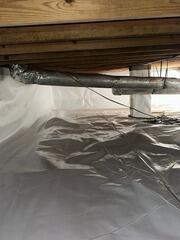 Crawl Space Encapsulation Eliminates Excess Moisture in Green Sea, SC