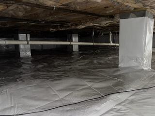 Standing Water in a Crawl Space Fixed in Mullins, SC
