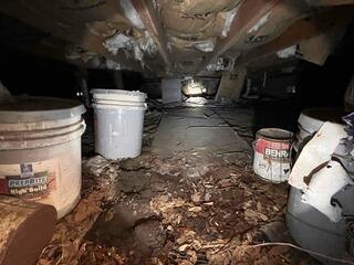 Total Crawl Space Transformation in Norway, SC